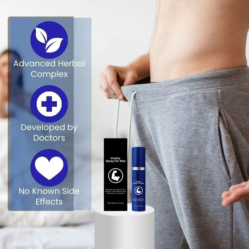 BUY 5 GET 3 FREEš„ Vitality Spray For Men š Powerful Erections in Just 3 Minutes! | Powered by NATRAVORĀ®
