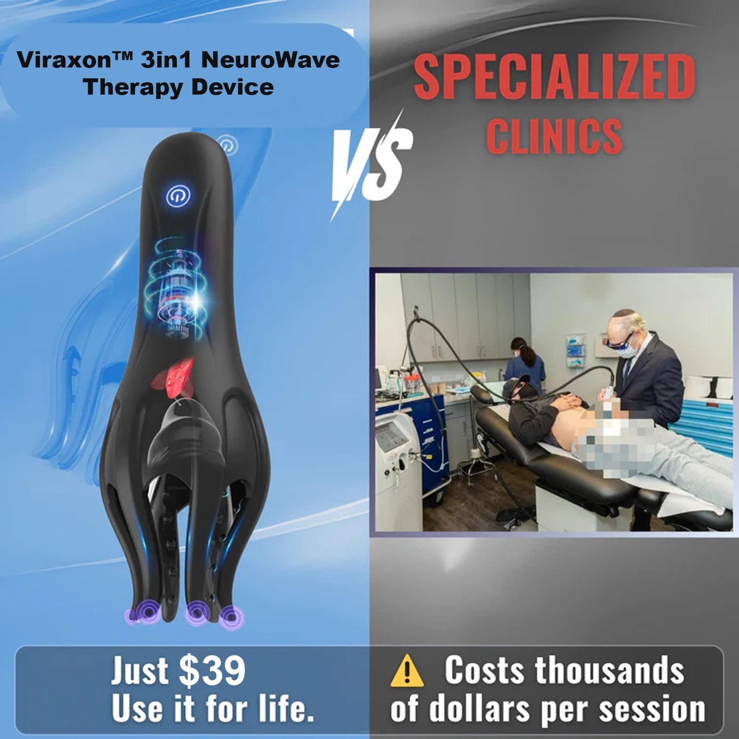 🔥 Flash Sale 70% OFF 💪 NATRAVOR® 3in1 NeuroWave Therapy Device