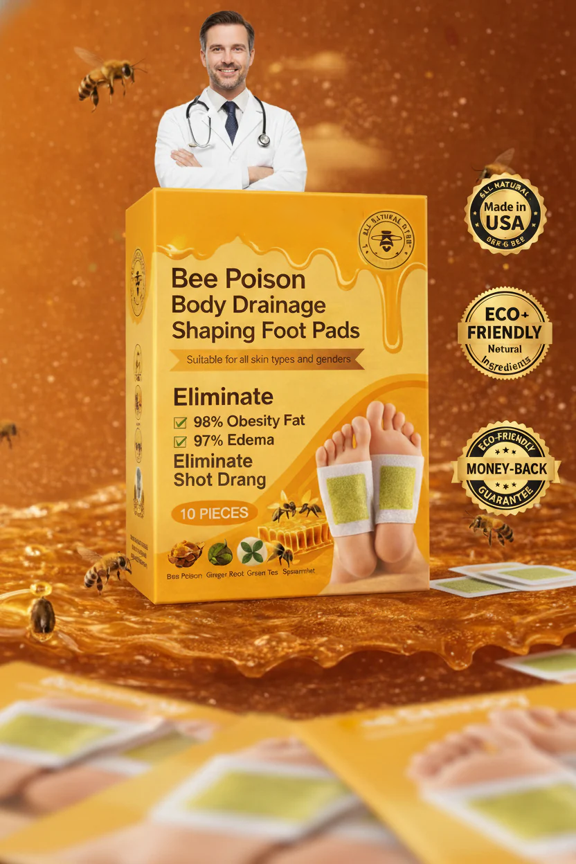 🌿NATRAVOR® Bee Poison Foot Patches (Set of 10)