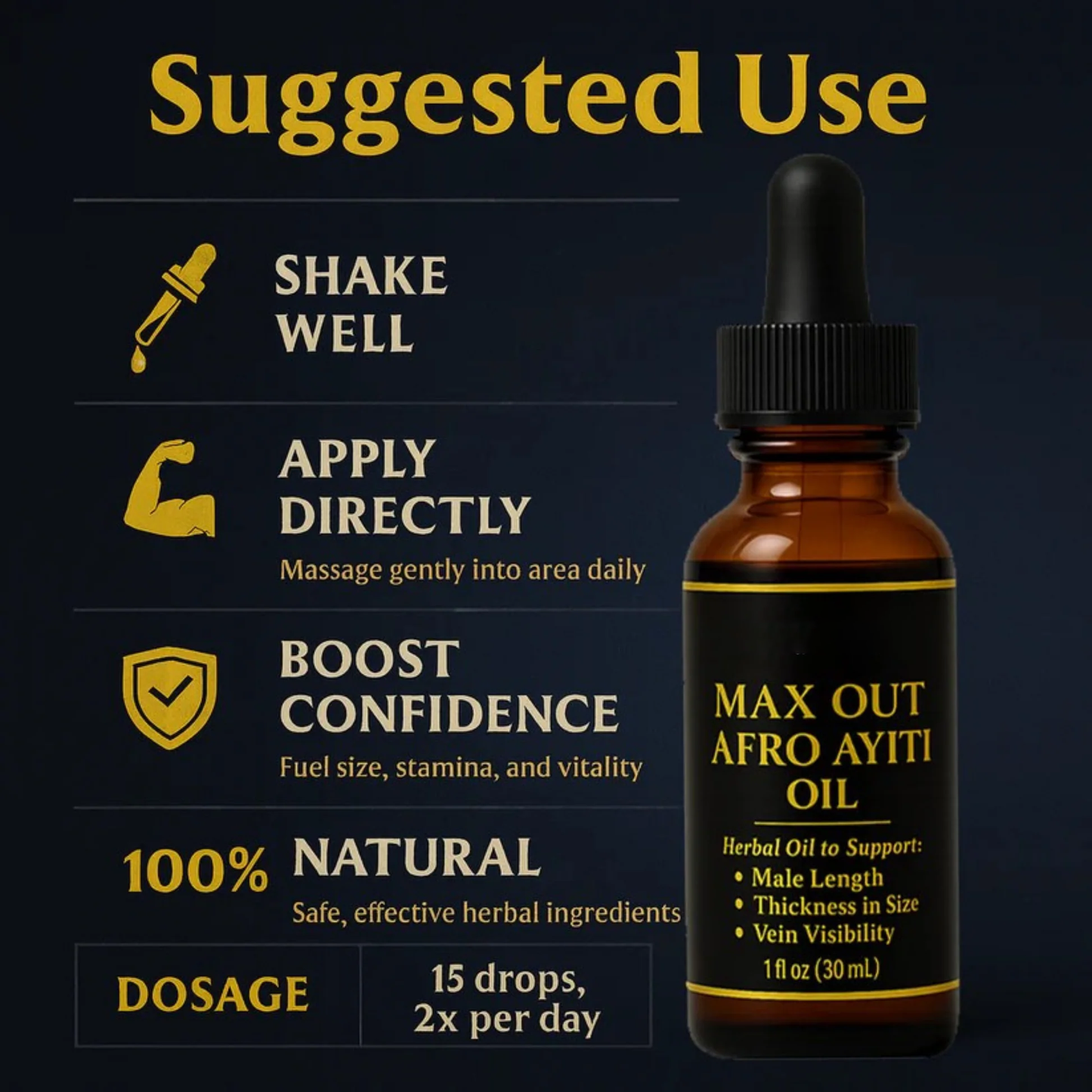 Max Out Afro Ayiti Oil