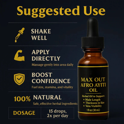 Max Out Afro Ayiti Oil