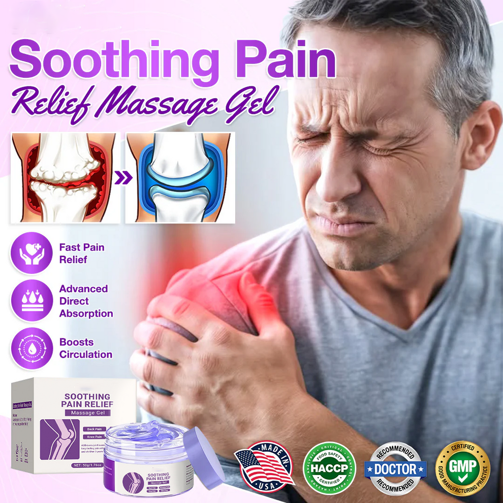 👉Clinically Trusted Arthritis Pain Relief Gel AAOS-Approved Turmeric & Emu Oil