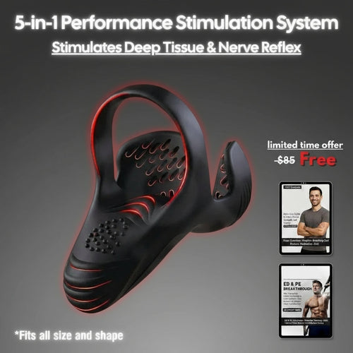 NATRAVOR® VitalEngine Pro-The #1 5-in-1 at-home trainer that reverses ED; PE with advanced precision